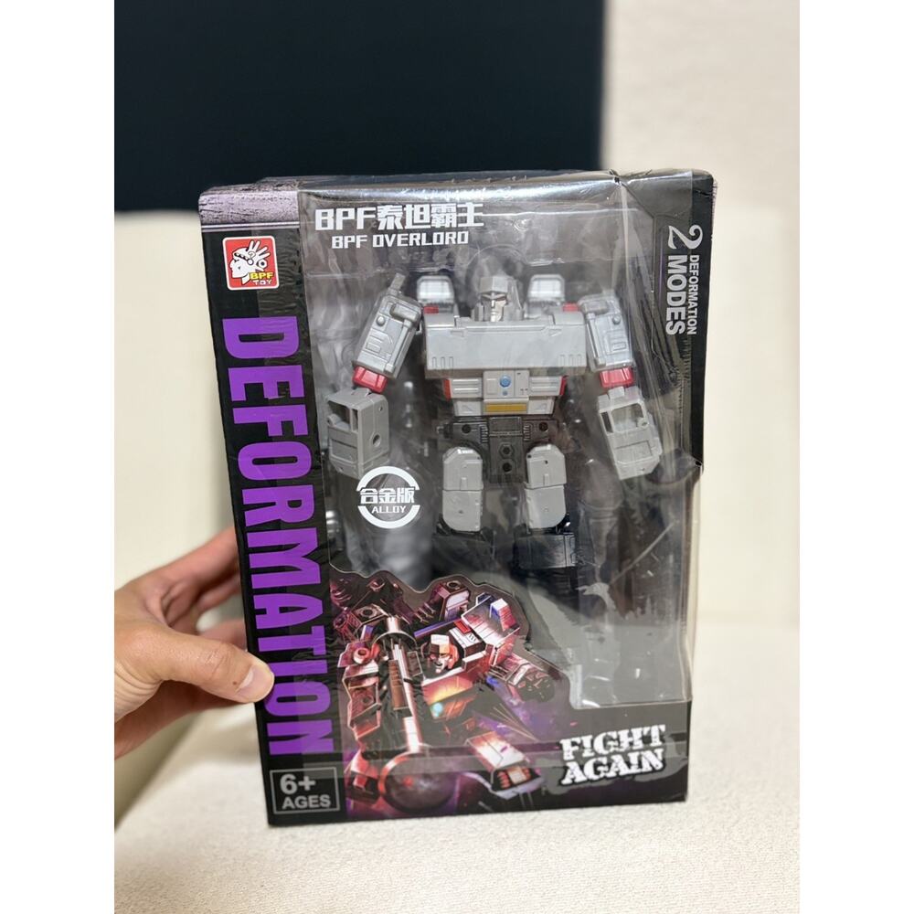 WAIKYTOY MHM-01 Megatron Transformers Tank Action Figure 7.9" Alloy Robot Toy